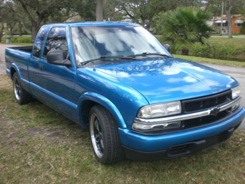 1995 chevy s-10 ext cab 4 cyl 5 speed manual zr1 corvette blue