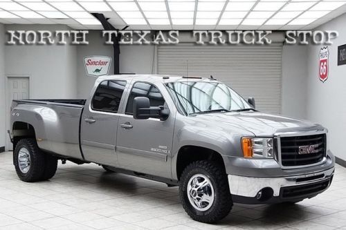 2009 sierra 3500hd diesel 4x4 dually heated leather bose 1 texas owner