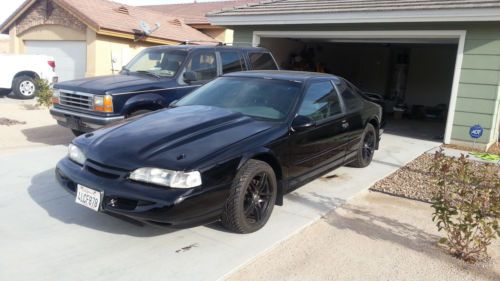 1995 ford thunderbird-sc, unique, rare and turbo charged!!!