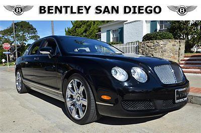 2006 bentley flying spur. black over black. 30k miles. bentley san diego.