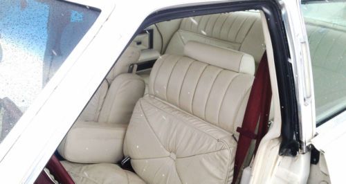 1979 Lincoln Continental Town Car Cartier 4 door White on White 77,000 miles, US $4,500.00, image 10