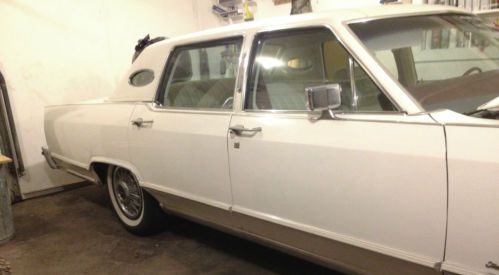 1979 Lincoln Continental Town Car Cartier 4 door White on White 77,000 miles, US $4,500.00, image 11