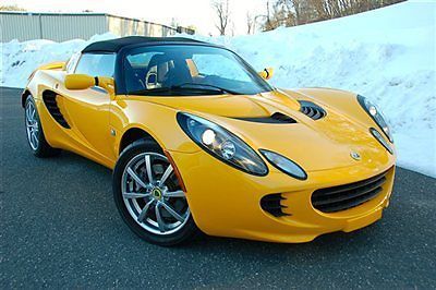 2007 lotus elise in solar yellow metallic with 27k miles.