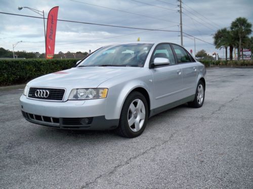 2002 audi a4 quattro awd,1.8 turbo,sunroof,lthr,loaded,clean,$99 high bid wins