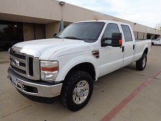 2008 ford f350 xlt crew cab long bed 6.4 liter powerstroke diesel 4x4-no reserve