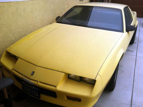 1986 Chevrolet Camaro Berlinetta Coupe 2-Door 5.0L, US $1,500.00, image 3