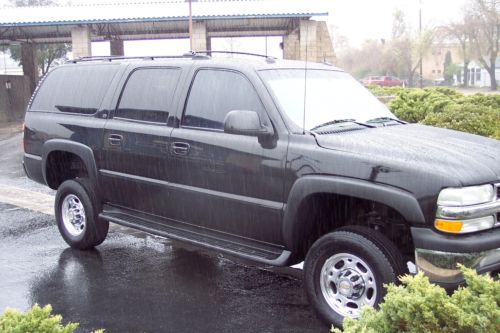 2004 chevy suburban 2500 4x4 duramax diesel conversion salvage