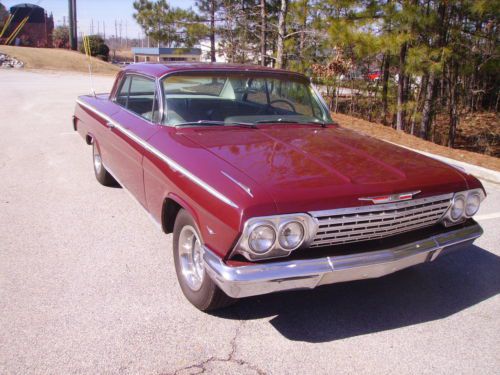1962 chevy impala built 350v8 700r4 trans p/s a/c painted 2 years ago looks good