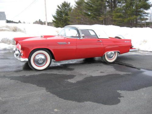 1955 ford thunderbird base convertible 2-door 4.4l