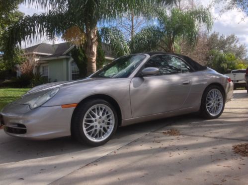 2002 porsche 911 carrera 4 convertible 2-door 3.6l  tiptronic transmission awd