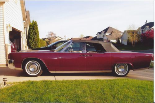 1964 lincoln continental base 7.0l