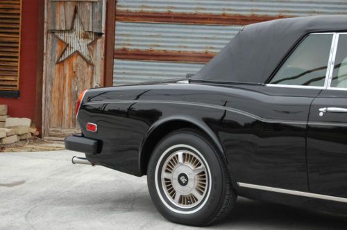 1980 Rolls-Royce Corniche II Convertible, Black / Beige, Well Documented History, US $57,900.00, image 9