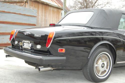 1980 Rolls-Royce Corniche II Convertible, Black / Beige, Well Documented History, US $57,900.00, image 10