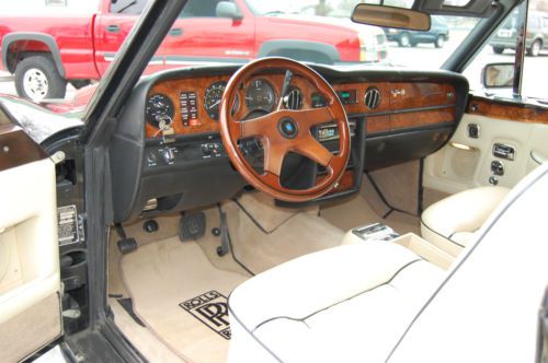 1980 Rolls-Royce Corniche II Convertible, Black / Beige, Well Documented History, US $57,900.00, image 13