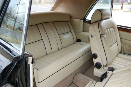 1980 Rolls-Royce Corniche II Convertible, Black / Beige, Well Documented History, US $57,900.00, image 19