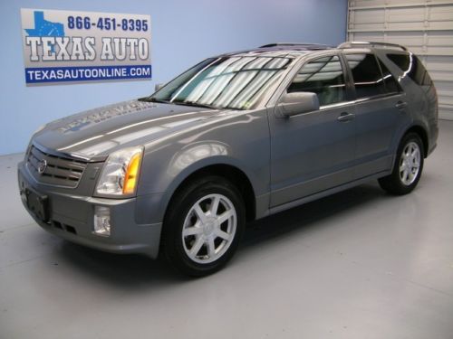 We finance!!!  2005 cadillac srx pano roof nav tv heated leather texas auto