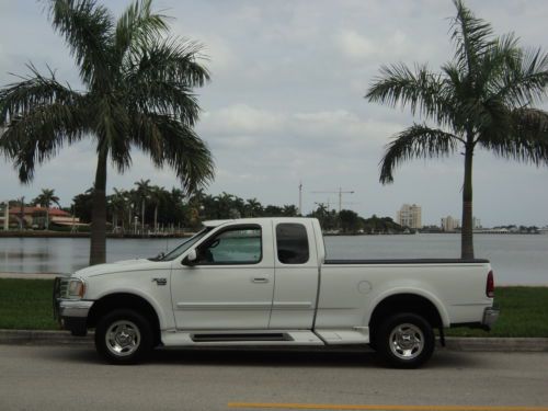 2001 ford f150 xlt 4x4 super low miles non smoker grill run boards no reserve!!!