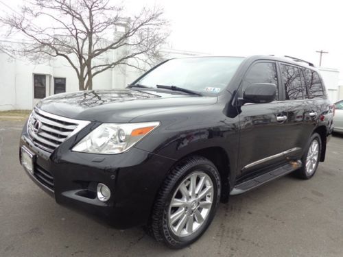 2008 lexus 570 4x4 awd navigation cameras tv&#039;s original owner 71k mi no reserve