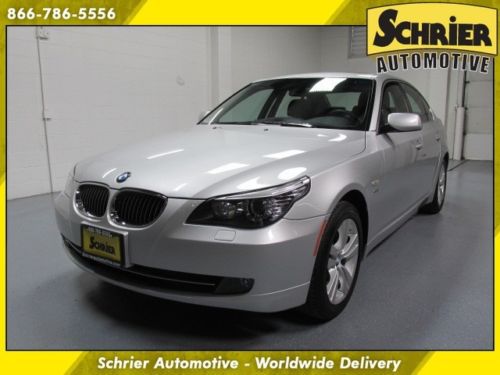 2009 bmw 528xi silver awd sunroof hid&#039;s bluetooth