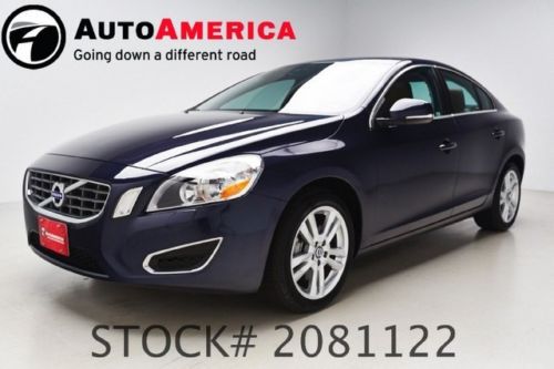 21k one 1 owner miles 2012 volvo s60 fwd sedan t5 nav sunroof leather