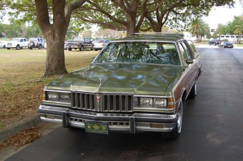1979 Pontiac Bonneville Safari Wagon 51K Miles Original Survivor V8 Cold Air, image 9