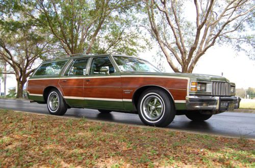 1979 Pontiac Bonneville Safari Wagon 51K Miles Original Survivor V8 Cold Air, image 12