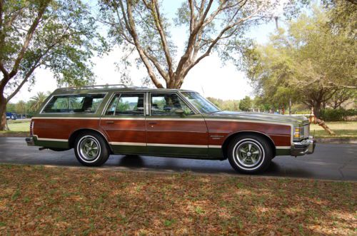 1979 Pontiac Bonneville Safari Wagon 51K Miles Original Survivor V8 Cold Air, image 13