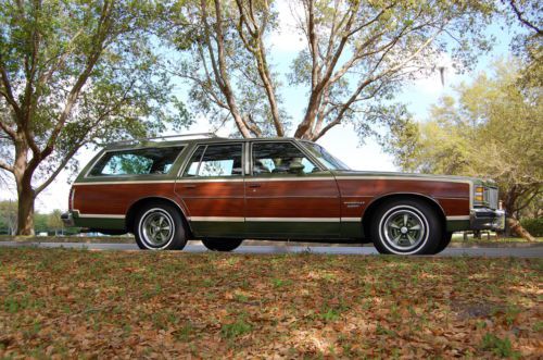 1979 Pontiac Bonneville Safari Wagon 51K Miles Original Survivor V8 Cold Air, image 14