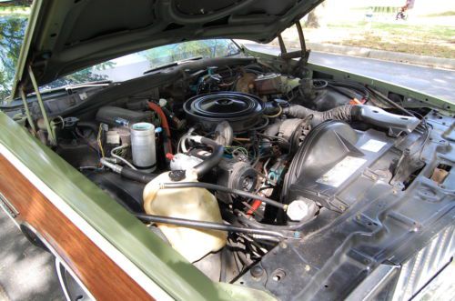 1979 Pontiac Bonneville Safari Wagon 51K Miles Original Survivor V8 Cold Air, image 53