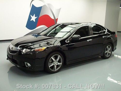 2012 acura tsx special ed 6-spd sunroof leather 32k mi texas direct auto