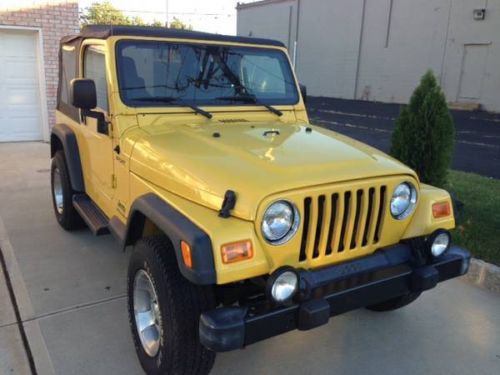 2003 jeep wrangler sport utility 2-door 4.0l