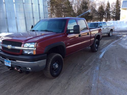 2004 chevrolet silverado 2500 hd lt crew cab pickup 4-door 6.6l