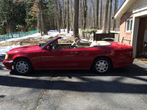 1995 mercedes-benz e320 base convertible 2-door 3.2l