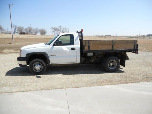 2006 chevrolet c3500 flat bed dump truck low miles