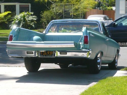 1965 chevelle/el camino one of a kind 2 owner very special car garaged cared for