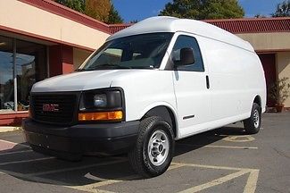 2006 model raised roof, extended gmc savana cargo van...unit# 3804w