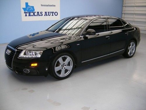 We finance!!  2011 audi a6 premium plus s-line auto roof nav 18 rims xenon 1 own