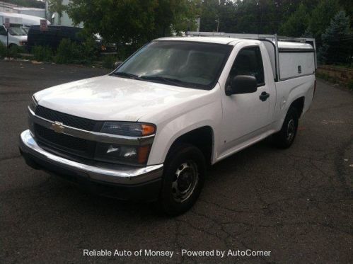 2006 chevrolet colorado pickup truck w/cap in back  no reserve