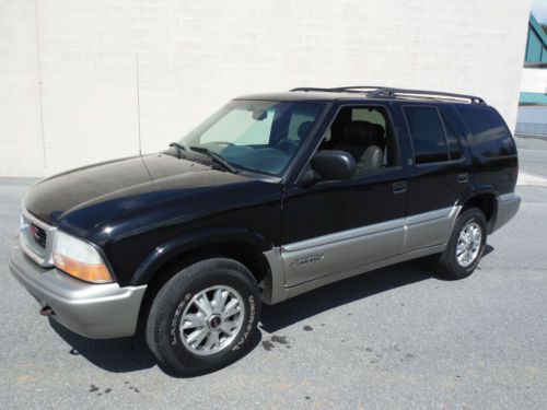 2001 gmc jimmy blazer slt 4x4 low miles clean