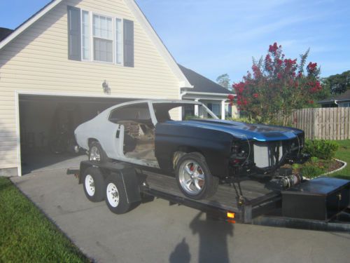 1972 chevrolet chevelle malibu hardtop 2-door 5.7l project pro touring car