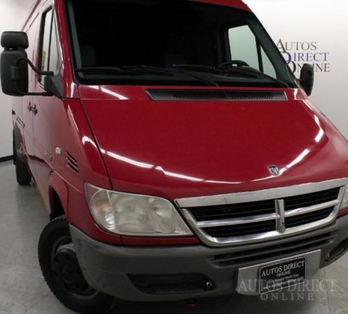 We finance 06 sprinter 3500 shc 158 wb drw clean carfax power windows jvc audio