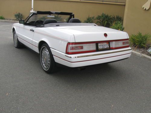 1992 Cadillac Allante 2-Door 4.5L Nice California Convertible, image 3