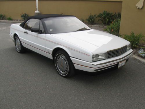 1992 Cadillac Allante 2-Door 4.5L Nice California Convertible, image 11