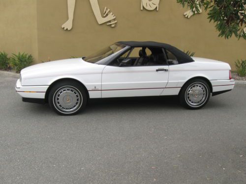 1992 Cadillac Allante 2-Door 4.5L Nice California Convertible, image 16