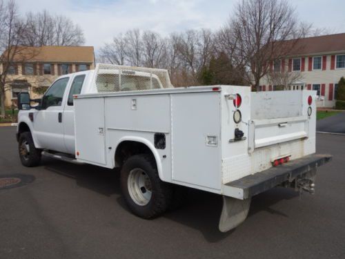 FORD F-350 4WD XL SUPERCAB KNAPHEIDE UTILITY BOX 6.4L DIESEL NO RESERVE, image 3