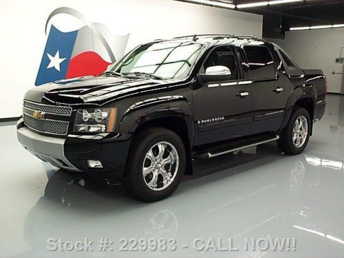 2007 chevy avalanche z71 4x4 sunroof nav dvd 20&#039;s 62k! texas direct auto