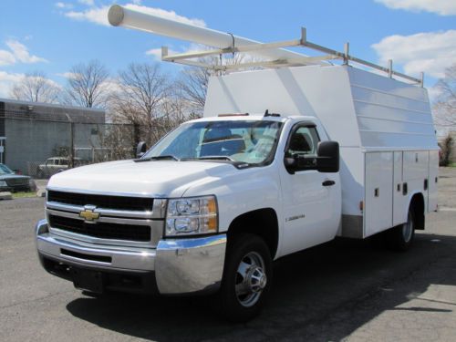 CHEVROLET SILVERADO 3500 HD UTILITY BOX BODY TRUCK!!! ONE ONWER, DUAL TIRES!!!, image 3