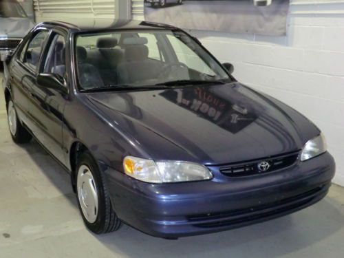 2000 toyota corolla ce 1.8 engine only 75k miles all original clean car fax mint