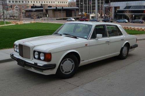 1989 bentley turbo r base sedan 4-door 6.7l