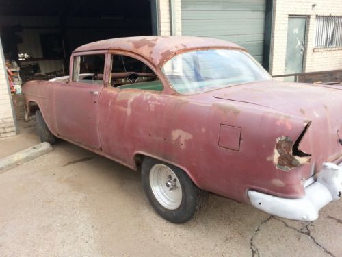 1955 chevy 2dr post sedan